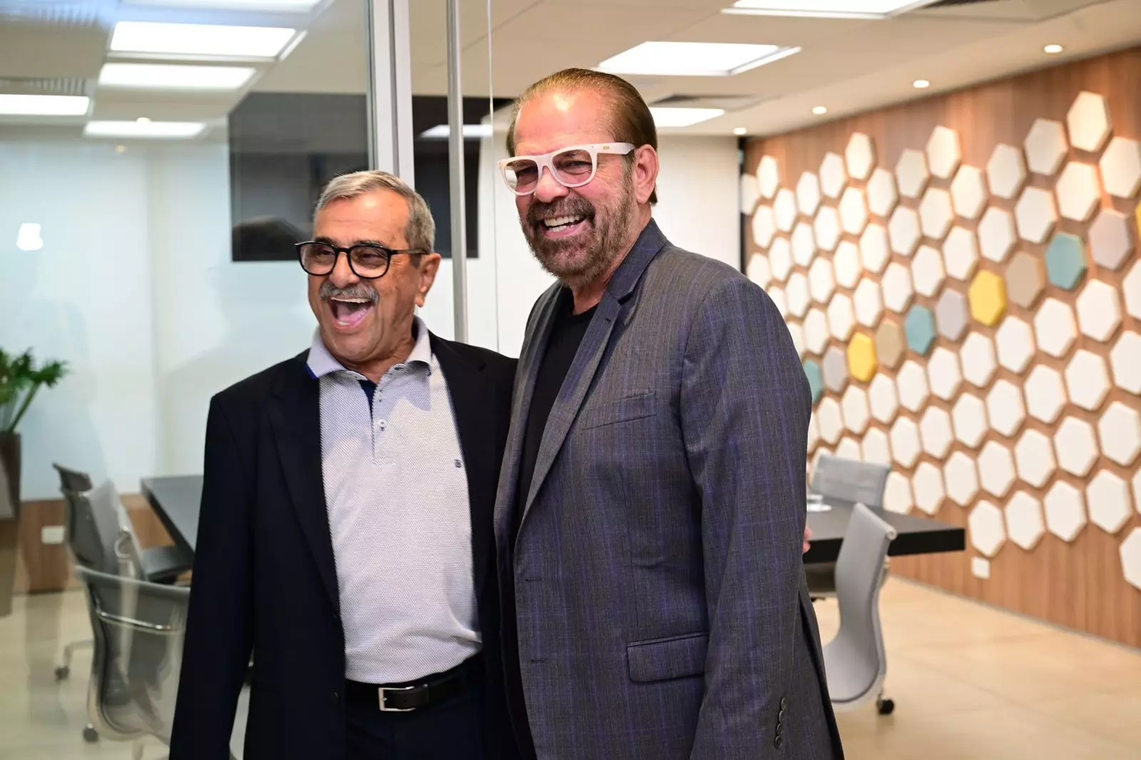 Reinaldo Bastos, Presidente da Federação Paulista recebe Heitor Costa